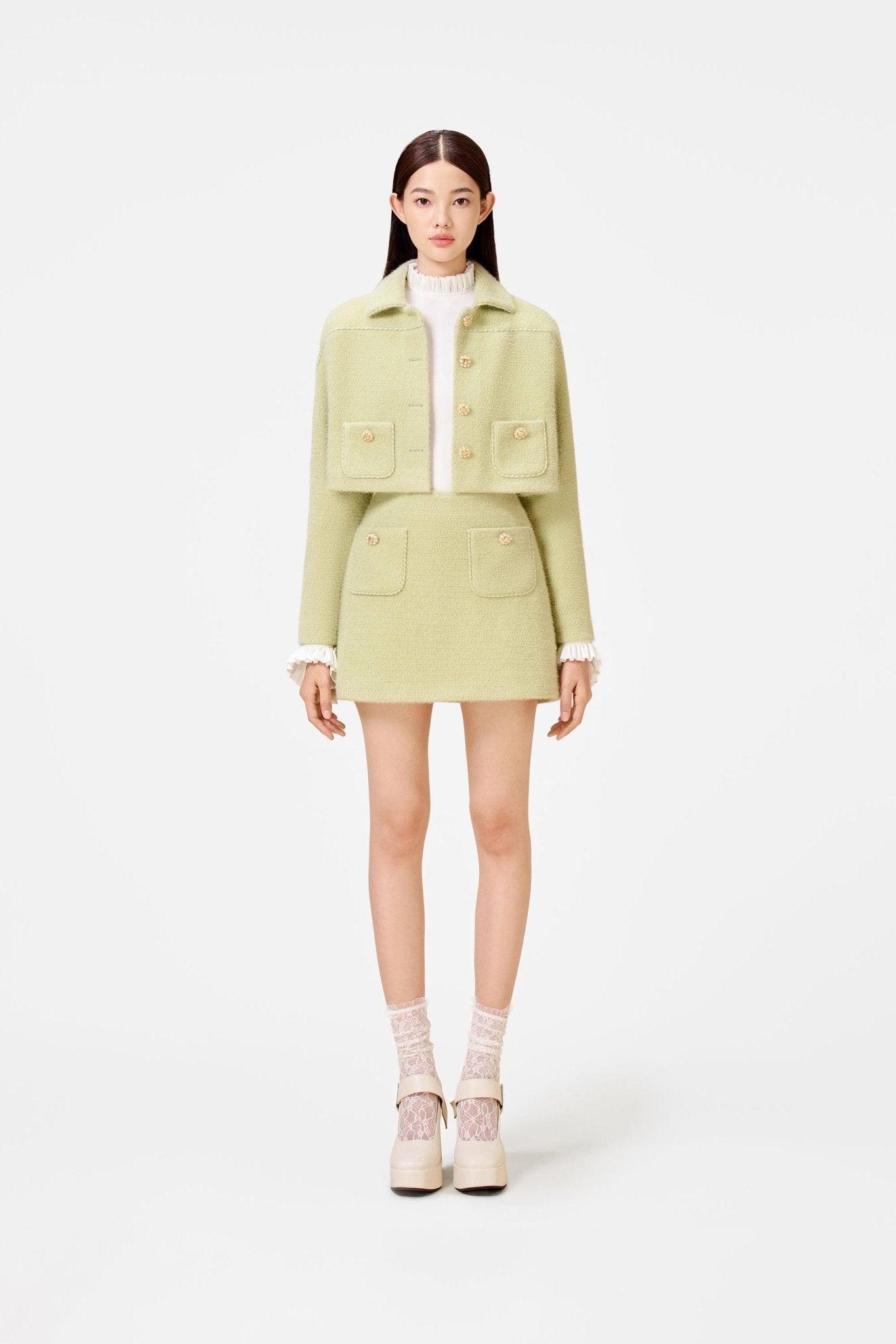 Mint Knit Jaket - Montsand