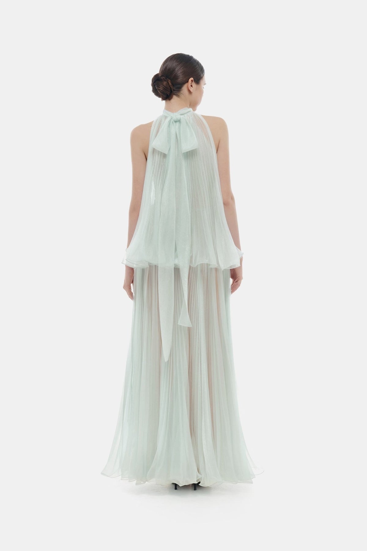 Mint Pleated Dress - Montsand
