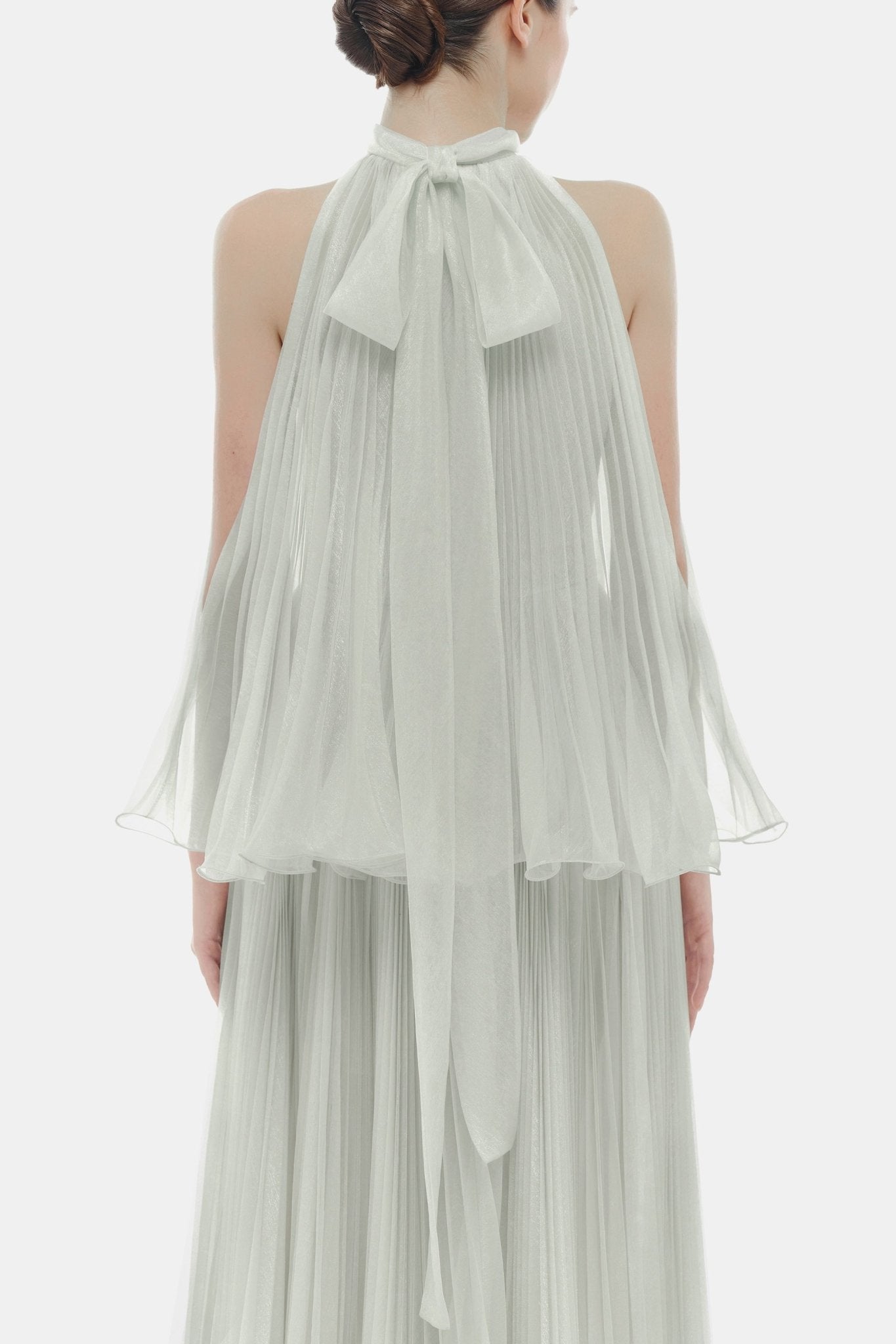Mint Pleated Dress S Mint Pleated Dress S