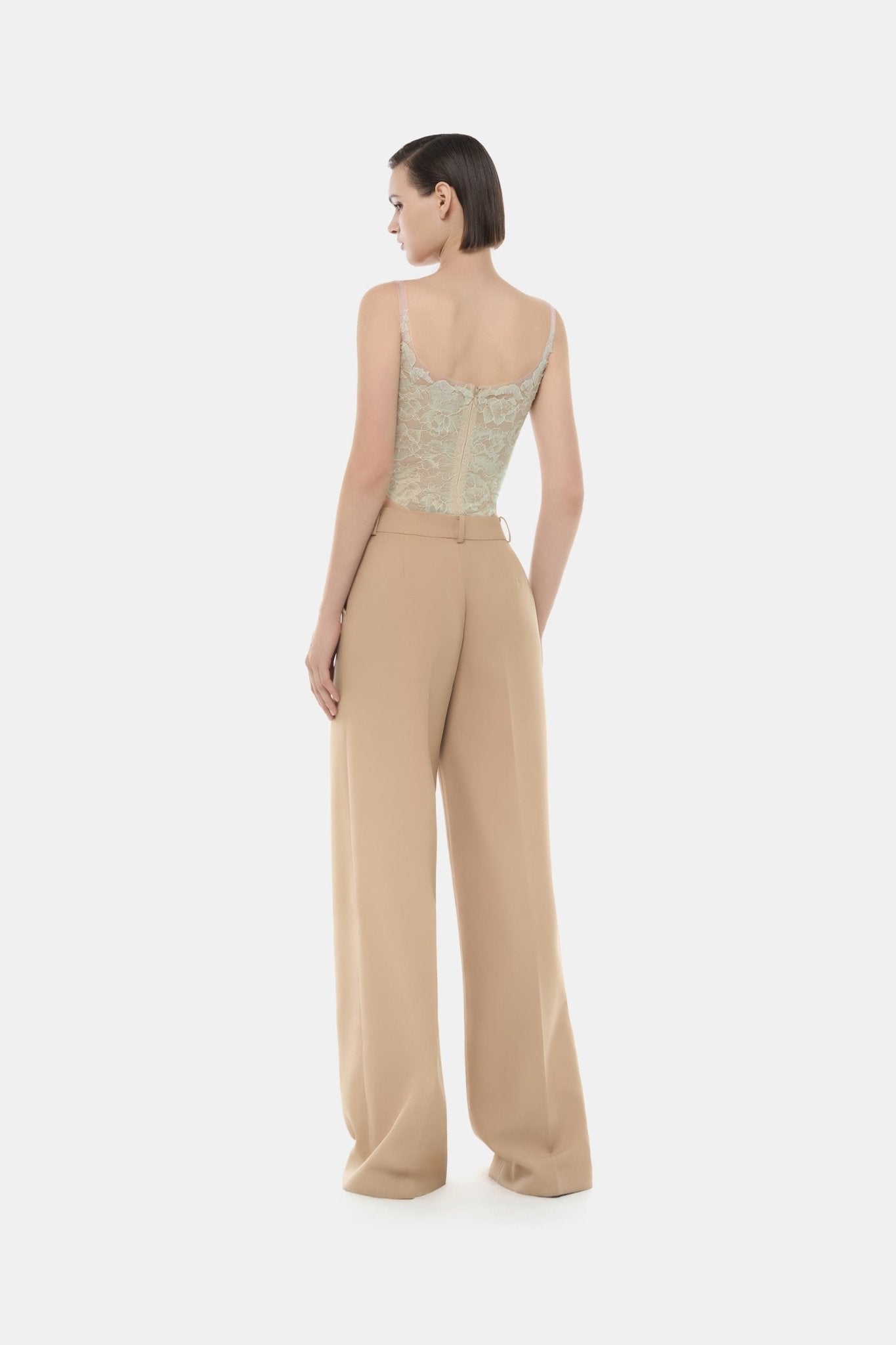 Mint Sheer Lace Top - Montsand