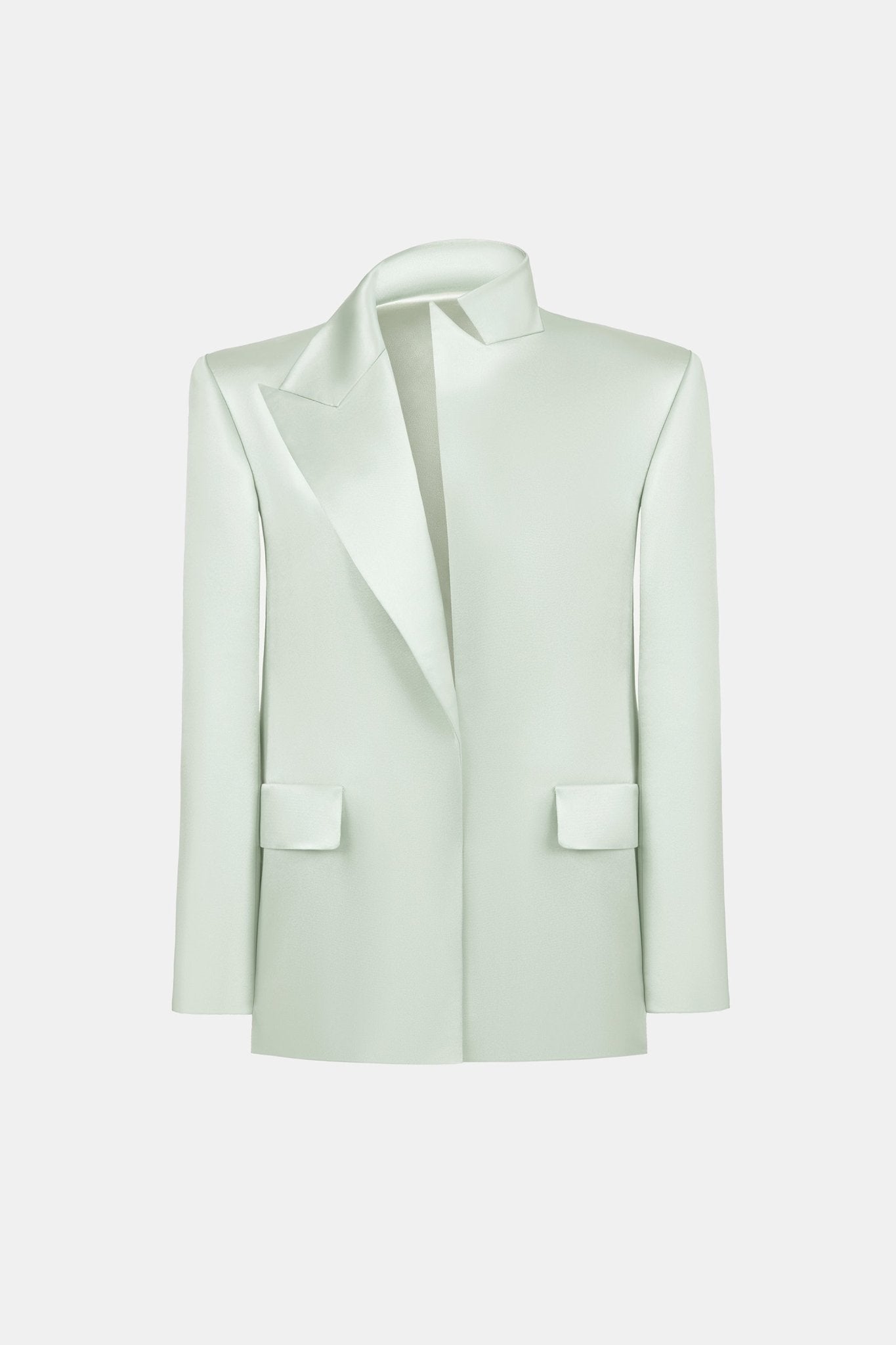 Mint Silk Blazer - Montsand