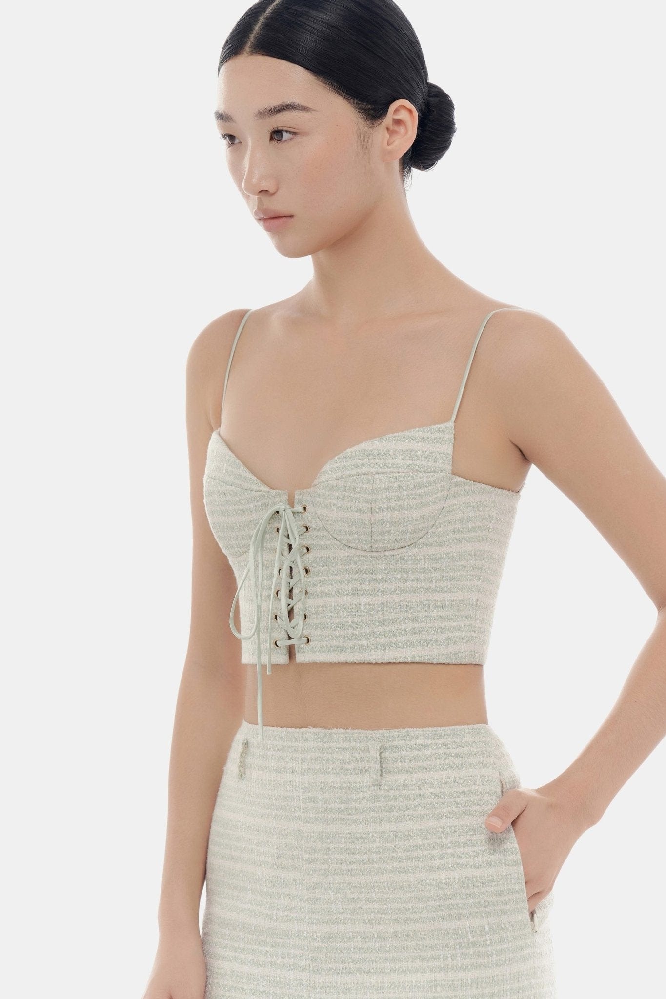 Mint Silk Bra Top - Montsand