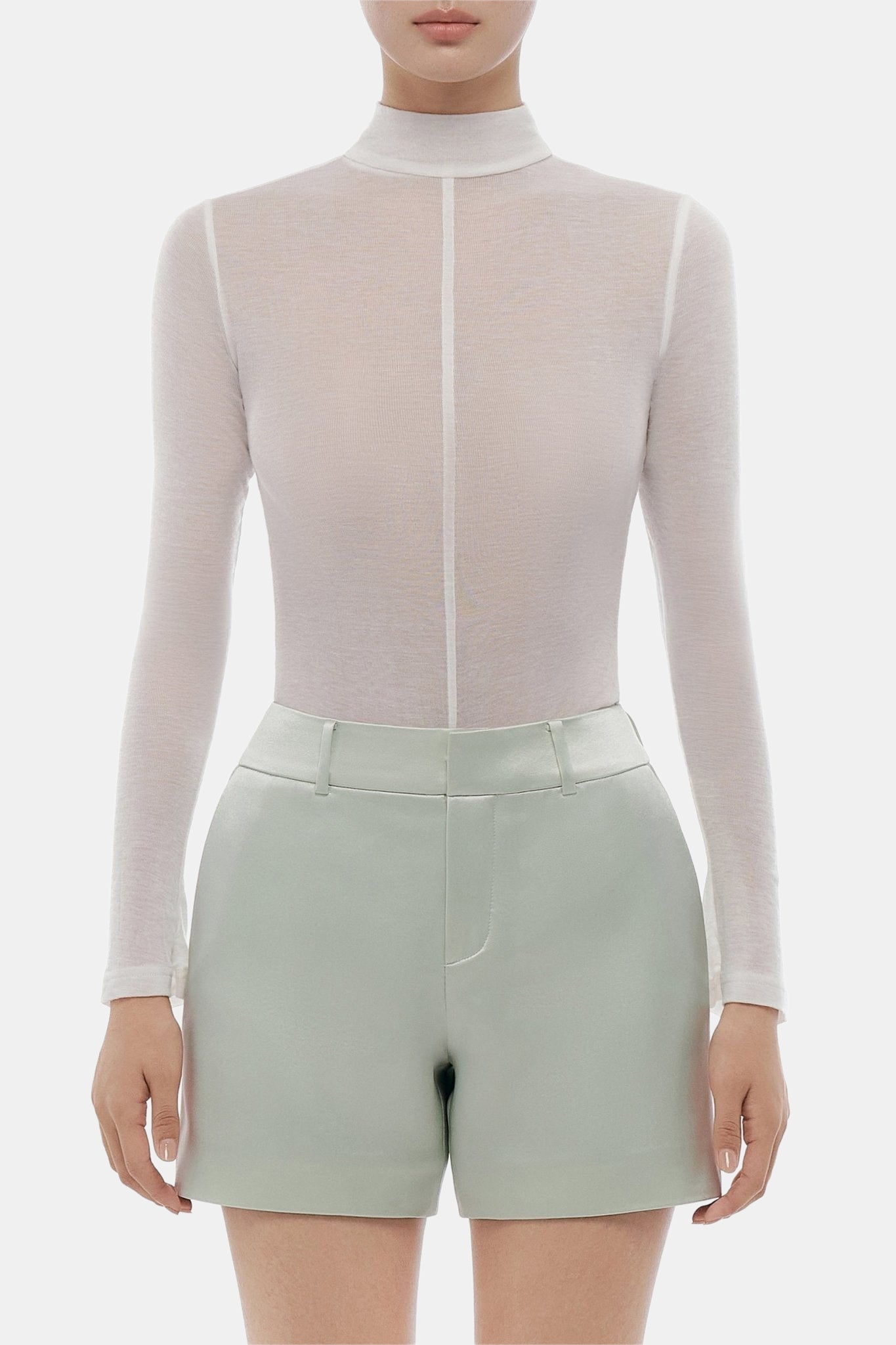 Mint Silk Shorts - Montsand