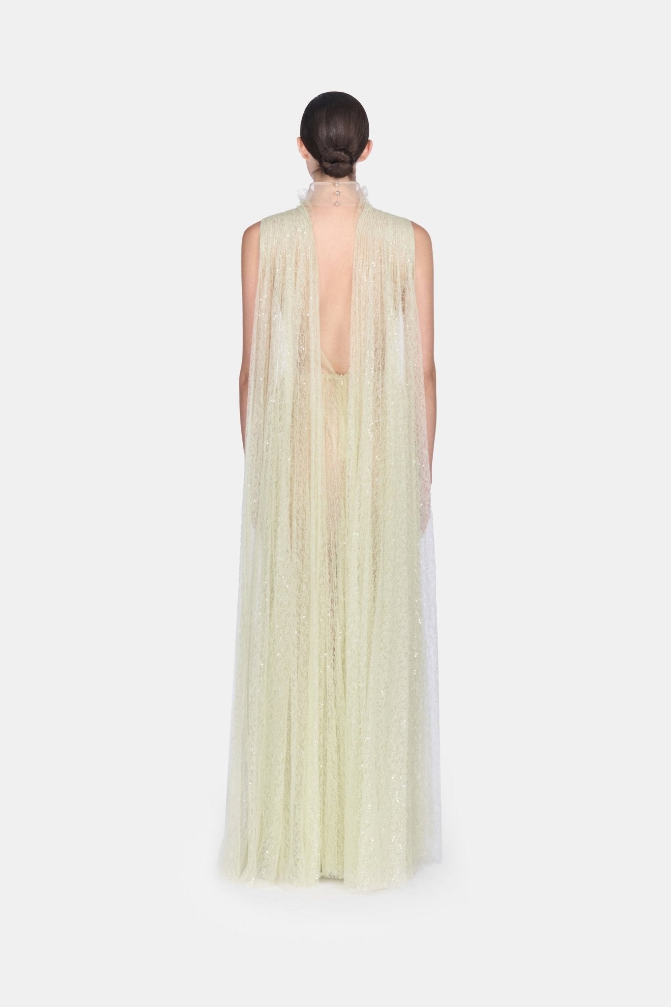 Mint Smocked Lace Maxi Dress - Montsand