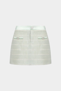 Mint Tweed Skirt - Montsand