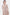 Peach Lace Botton Front Dress - Montsand