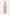 Peach Straight Neckline Pleat Maxi Dress - Montsand