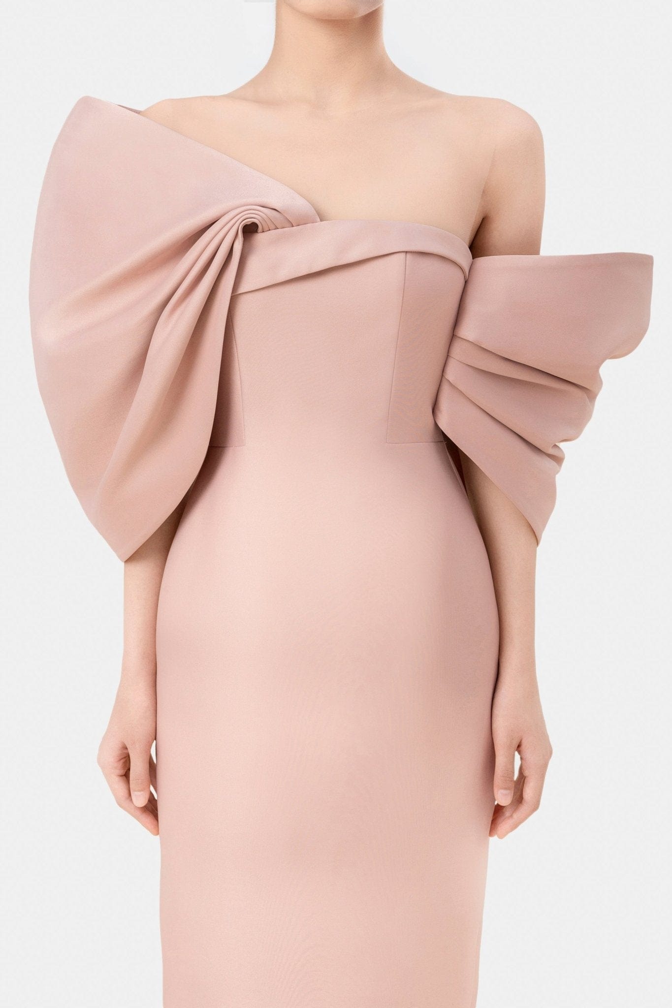 Pink Big Bow Dress - Montsand