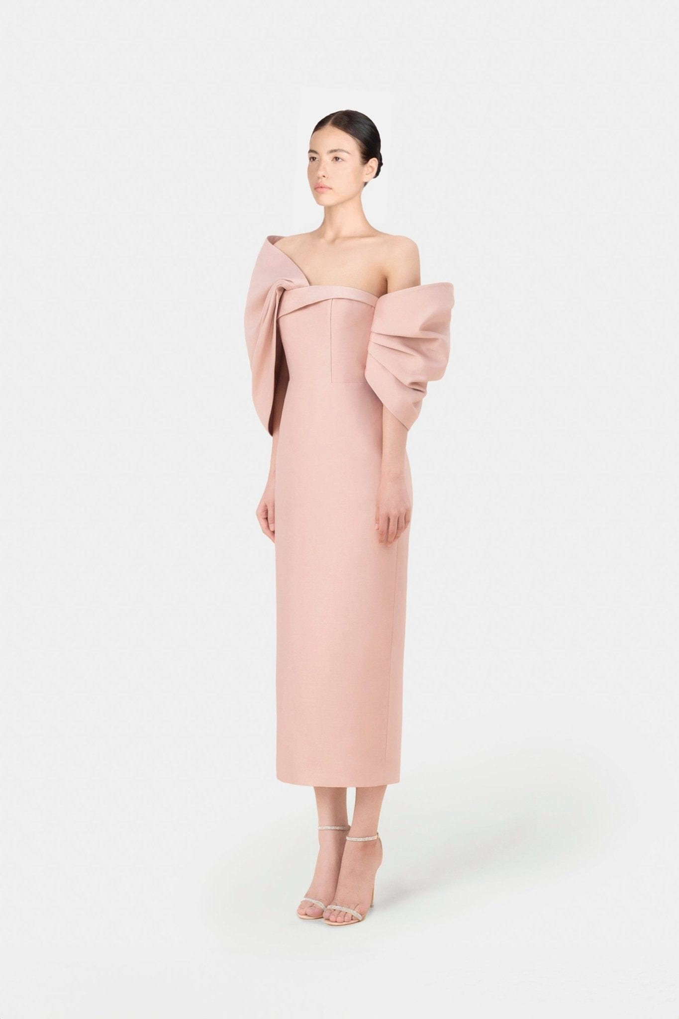 Pink Big Bow Dress - Montsand