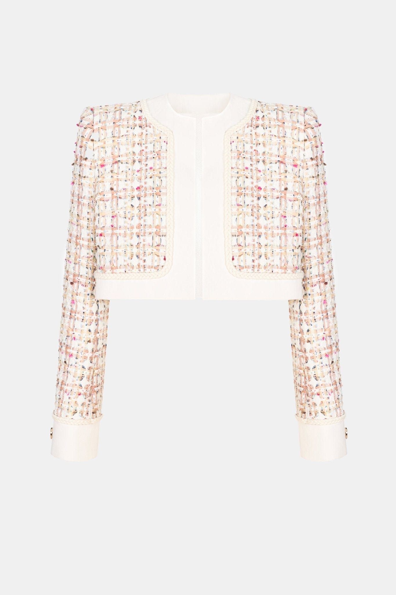 Pink Tweed Jacket - Montsand