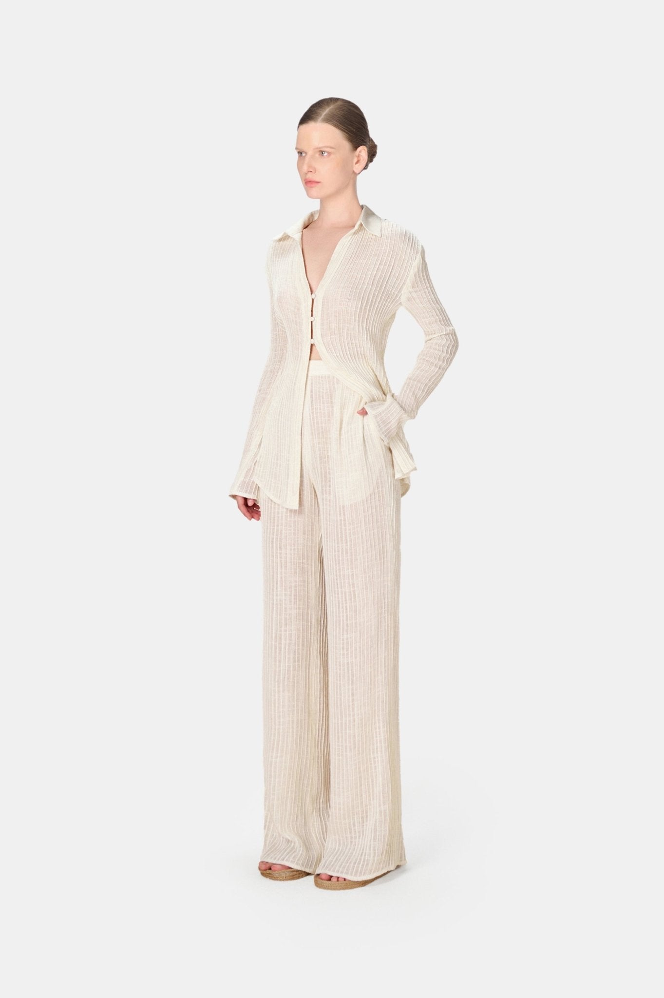 Pleated Trousers - Montsand