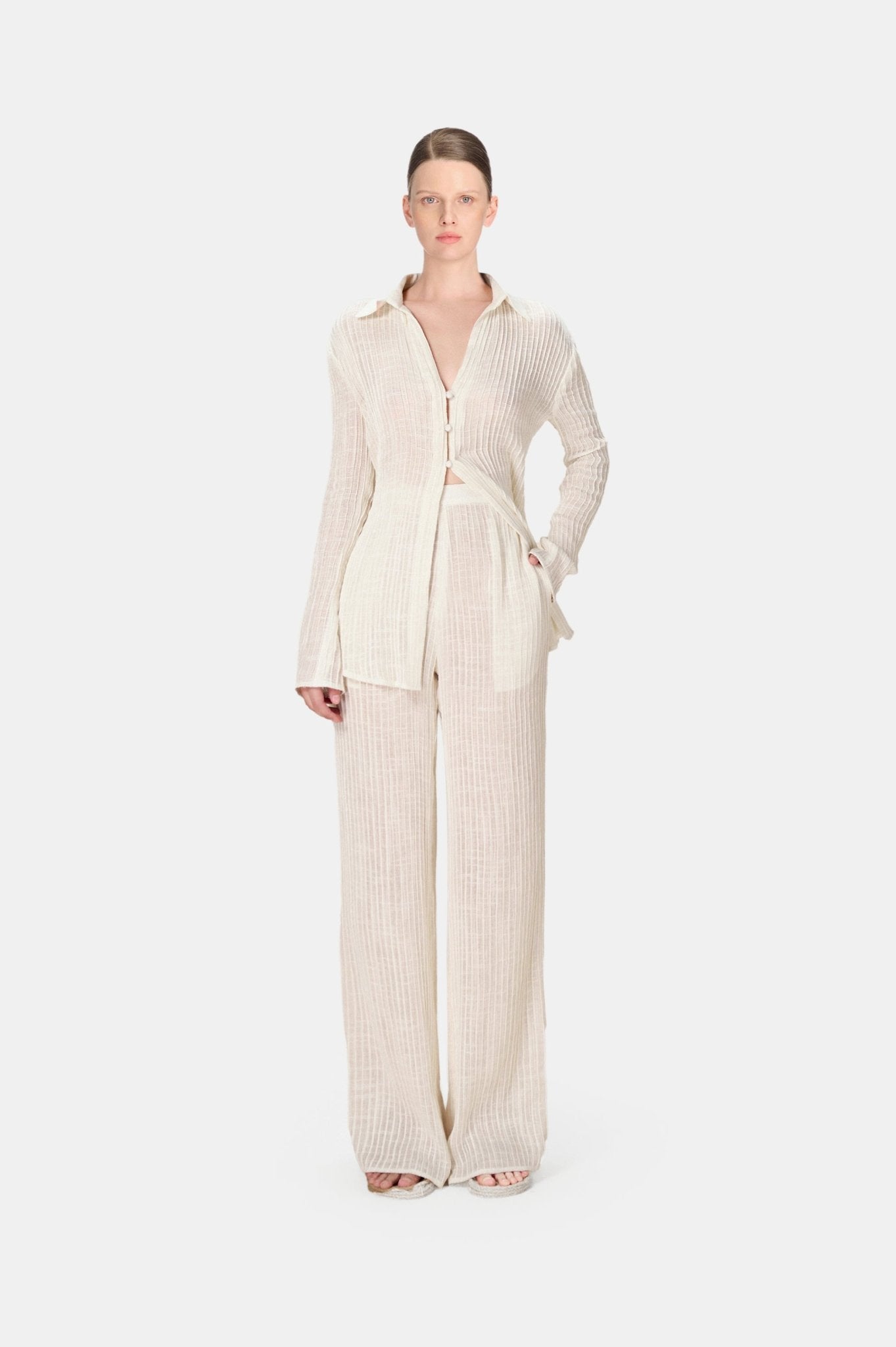 Pleated Trousers - Montsand