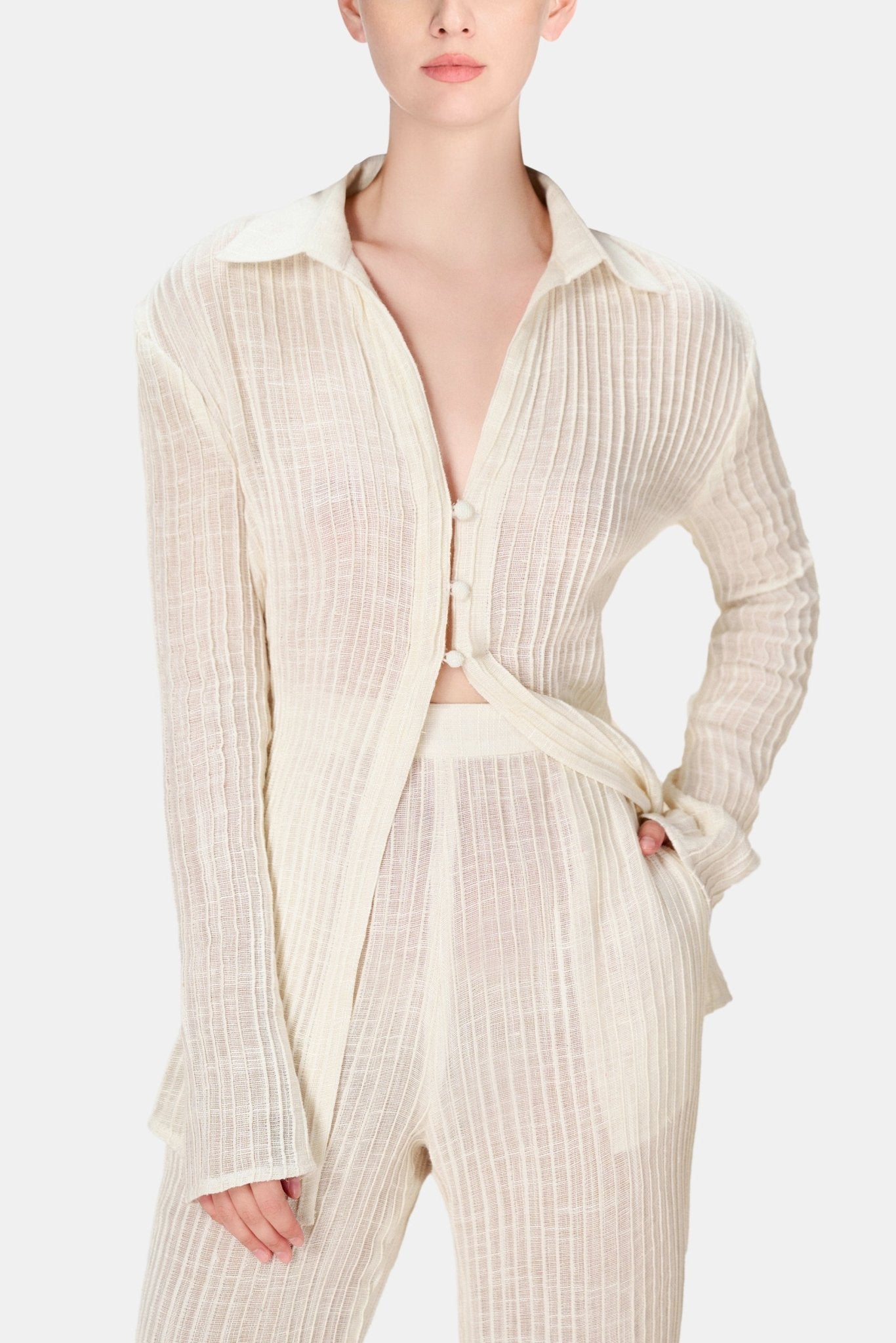 Pleated Trousers - Montsand