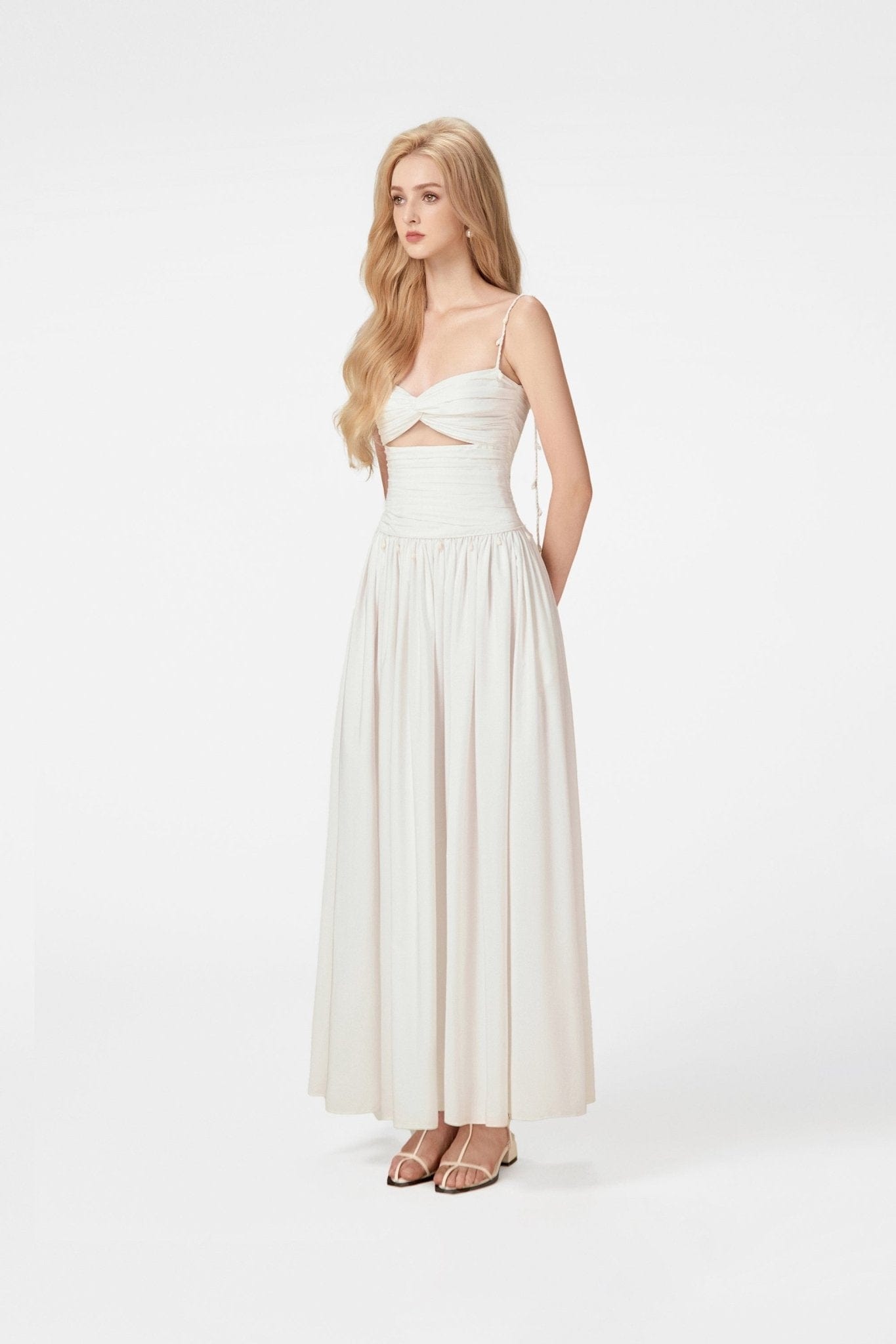 Poplin Convallaria Maxi Dress - Montsand