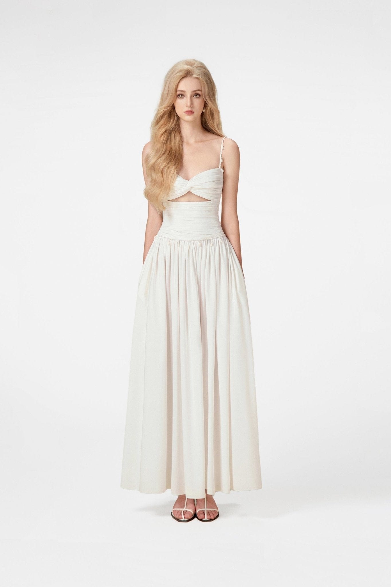 Poplin Convallaria Maxi Dress - Montsand