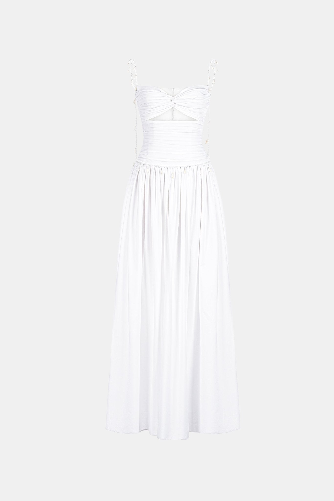 Poplin Convallaria Maxi Dress - Montsand