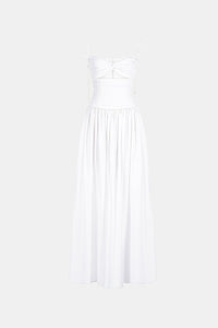 Poplin Convallaria Maxi Dress - Montsand