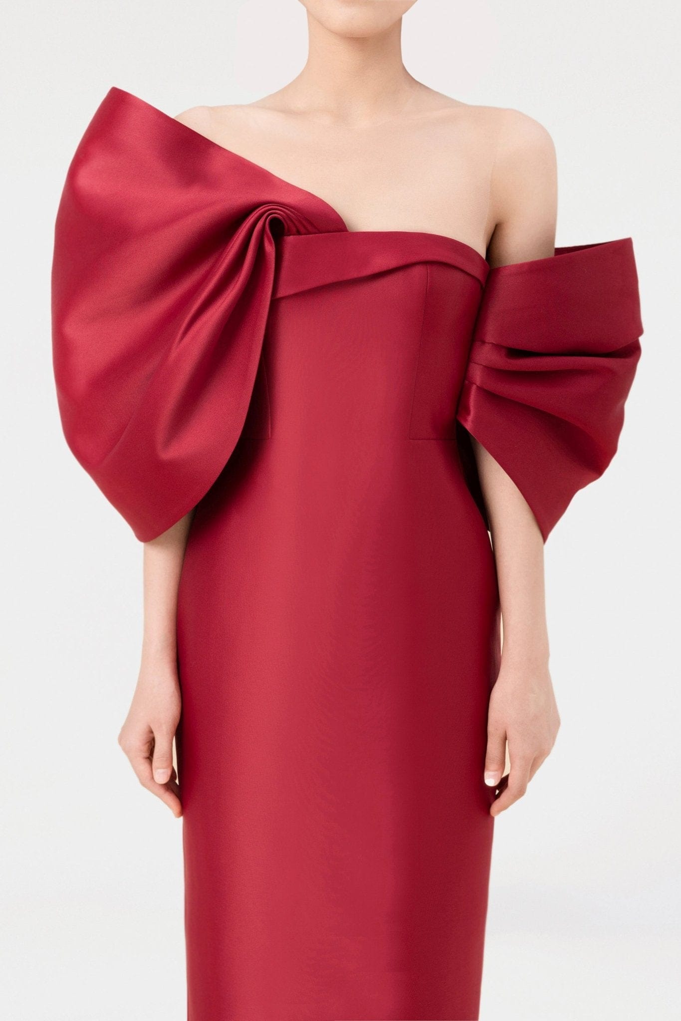 Red Big Bow Dress - Montsand