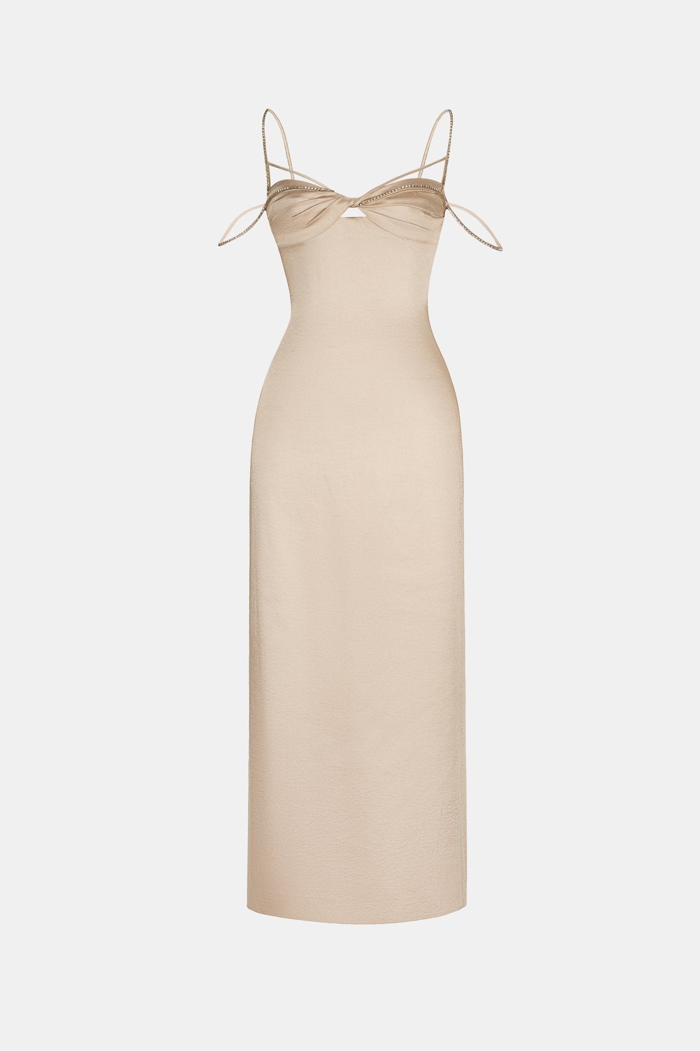 Silver Twisted Dress - Montsand