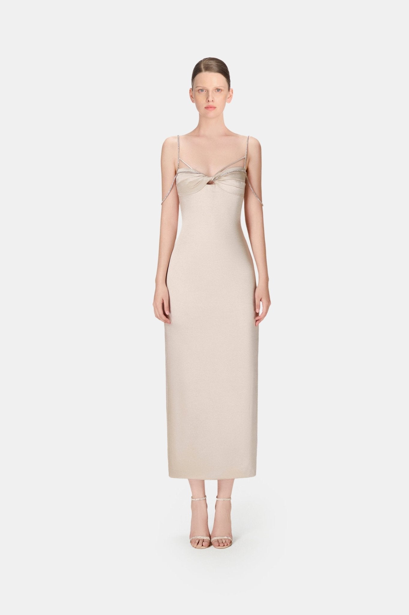 Silver Twisted Dress - Montsand