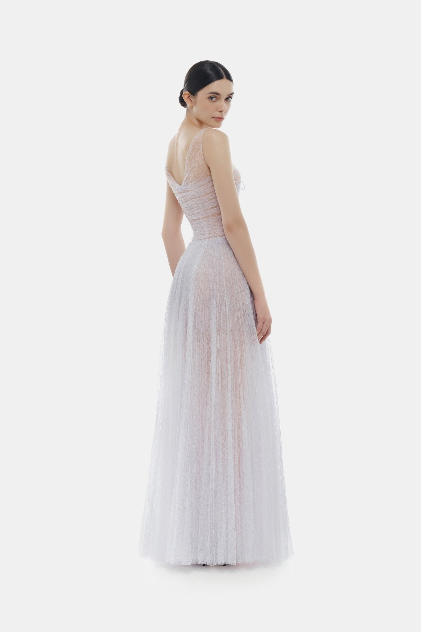 Violet Drapped Maxi Dress Dresses Montsand