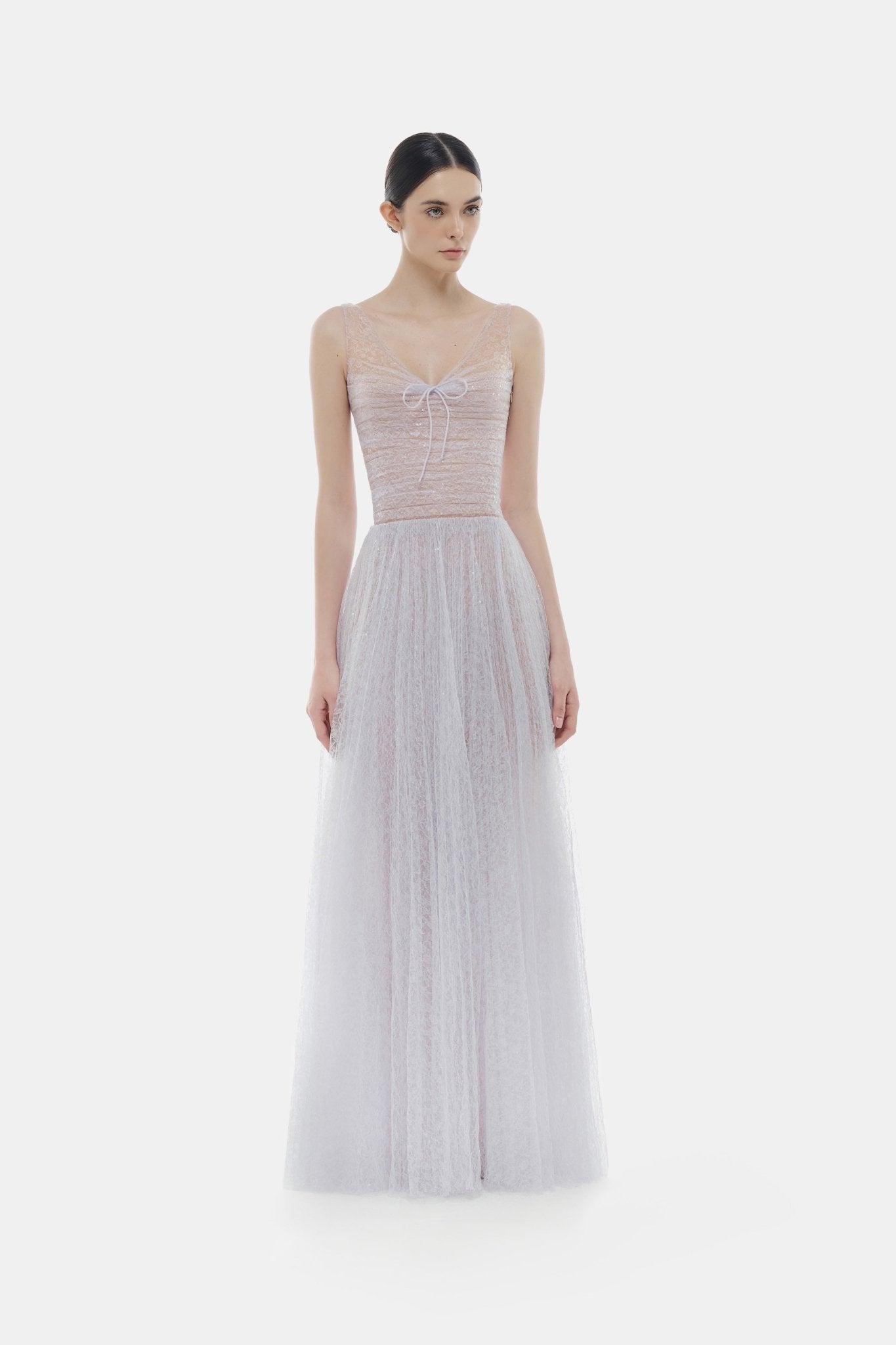 Violet Drapped Maxi Dress Dresses Montsand