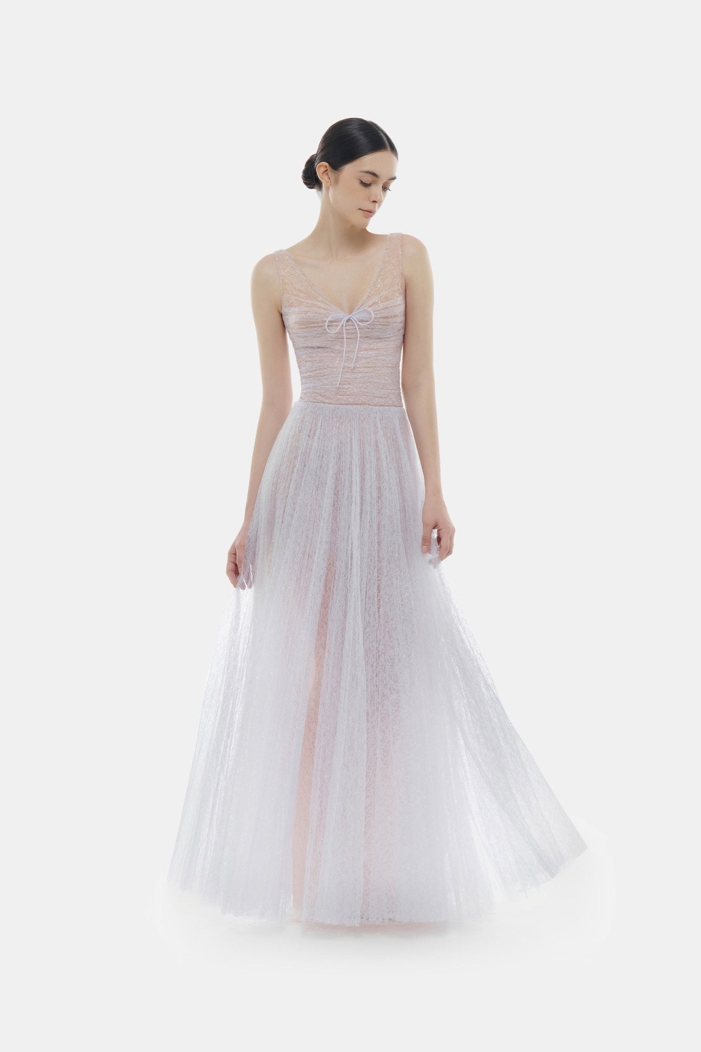 Violet Drapped Maxi Dress Dresses Montsand