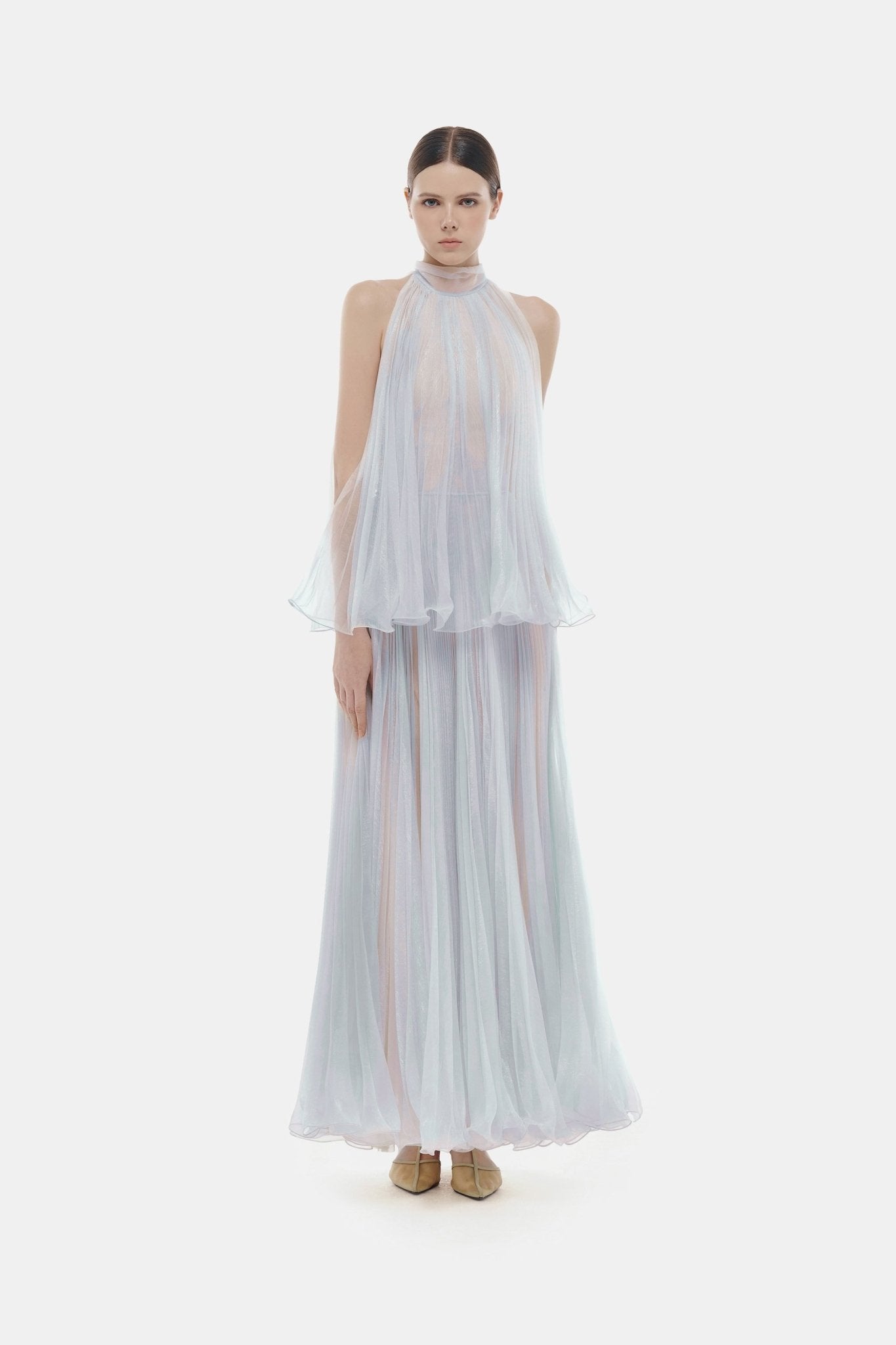 Violet Pleated Dress Dresses Montsand