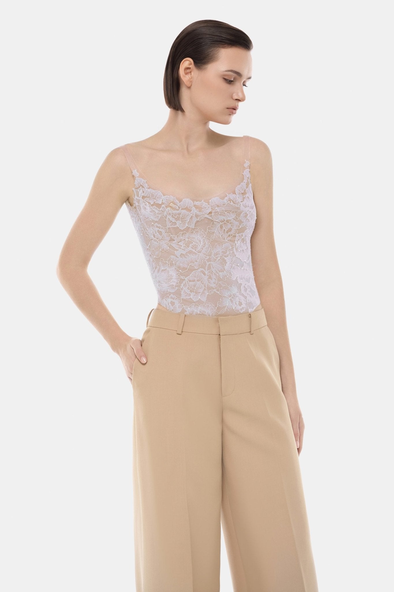 Violet Sheer Lace Top - Montsand