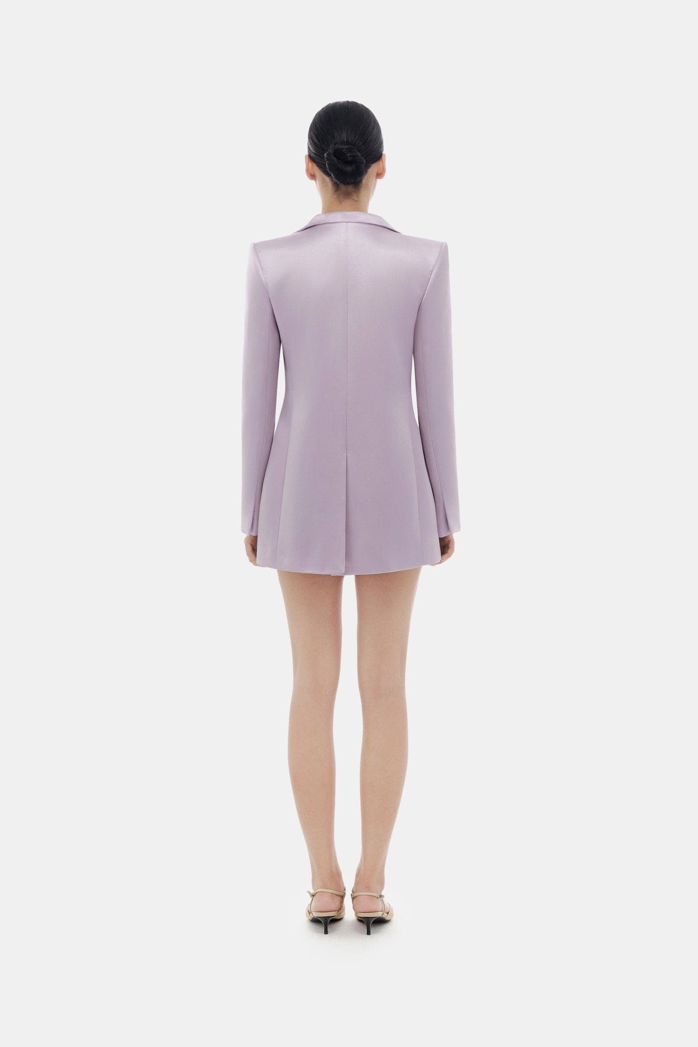 Violet Silk Blazer - Montsand