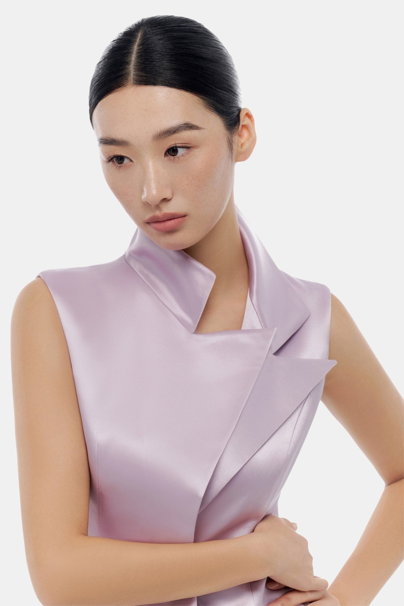 Violet Sleeveless Blazer - Montsand