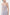 Violet Straight Neckline Pleat Mini Dress - Montsand
