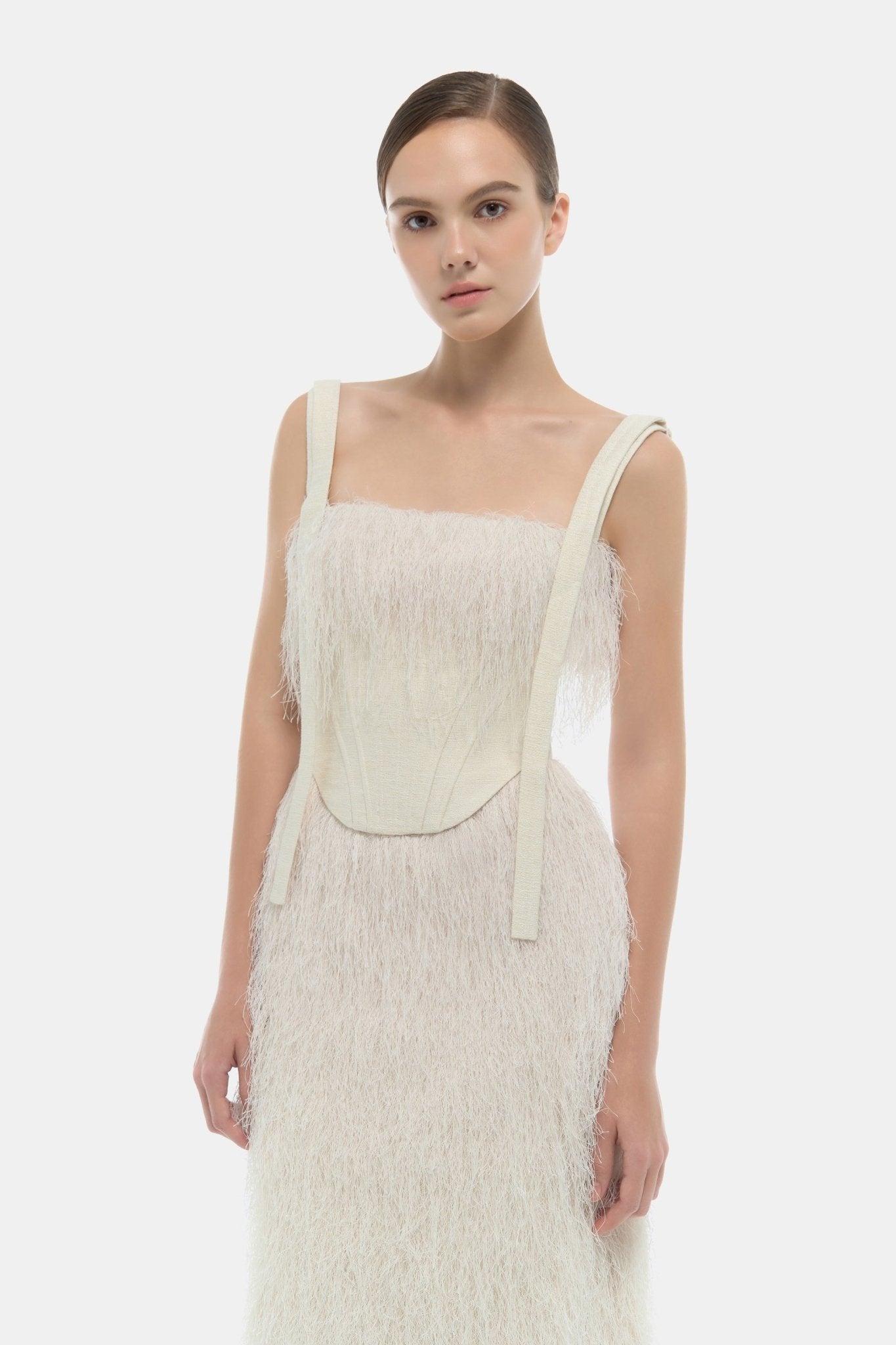White Andrea Dress L White Andrea Dress L