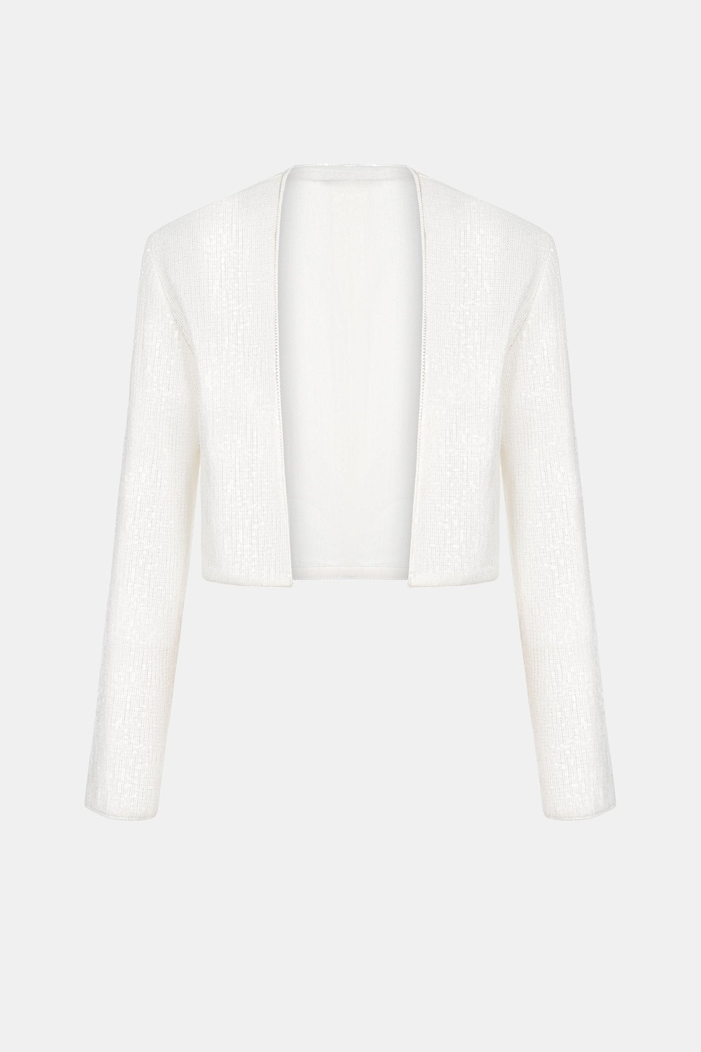 White Beaded Cardigan - Montsand