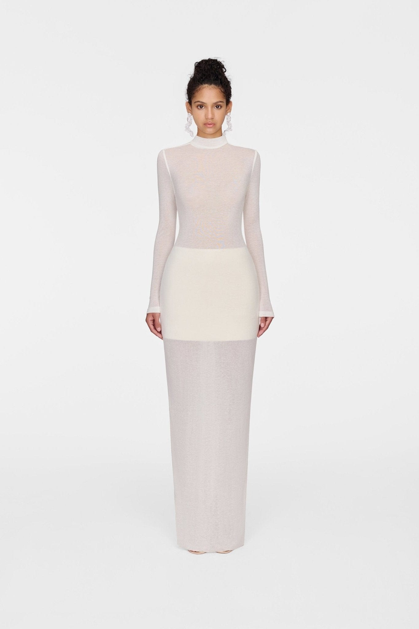 White Callie Dress - Montsand