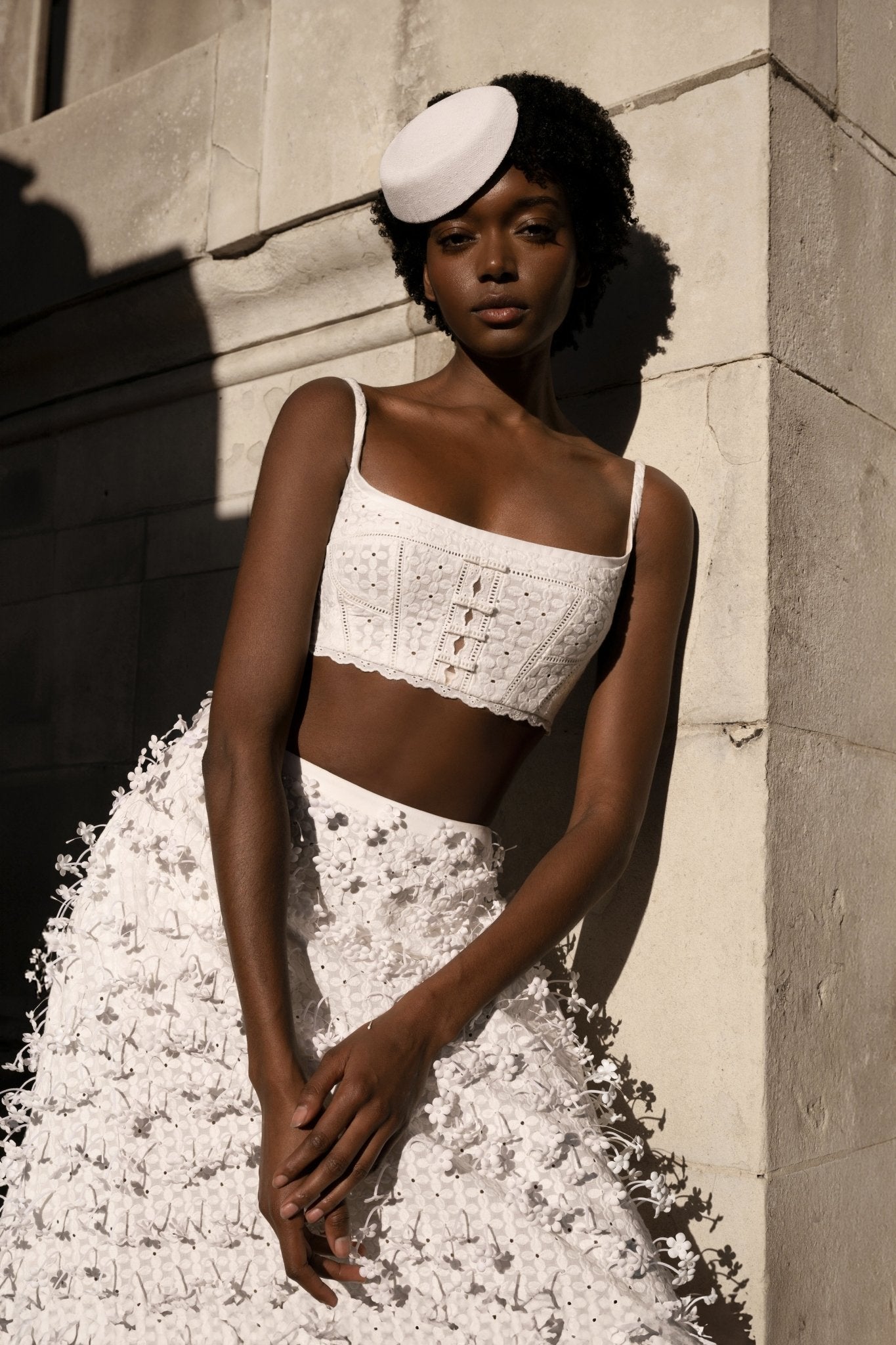 White Croptop - Montsand