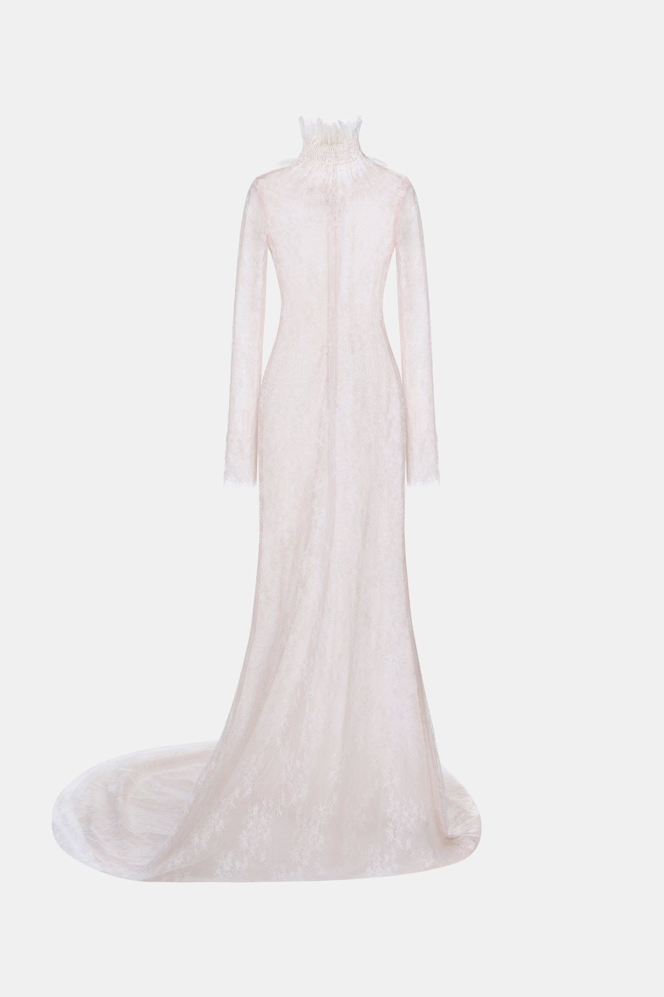 White Floral Lace Maxi Dress - Montsand