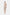 White Fringe Tube Dress - Montsand