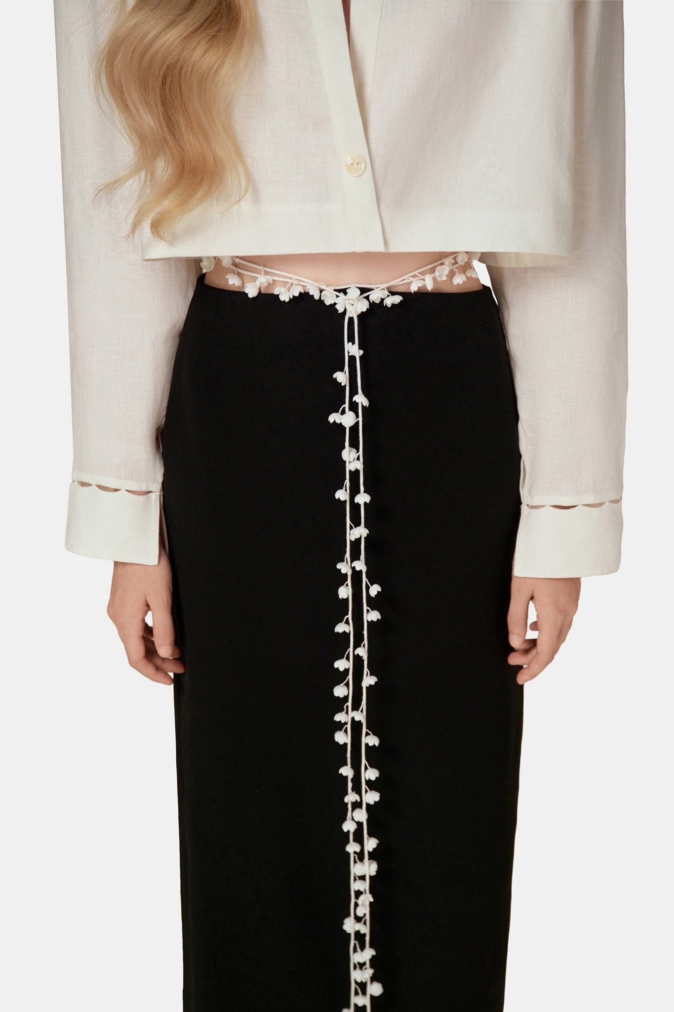 White Linen Shirt - Montsand