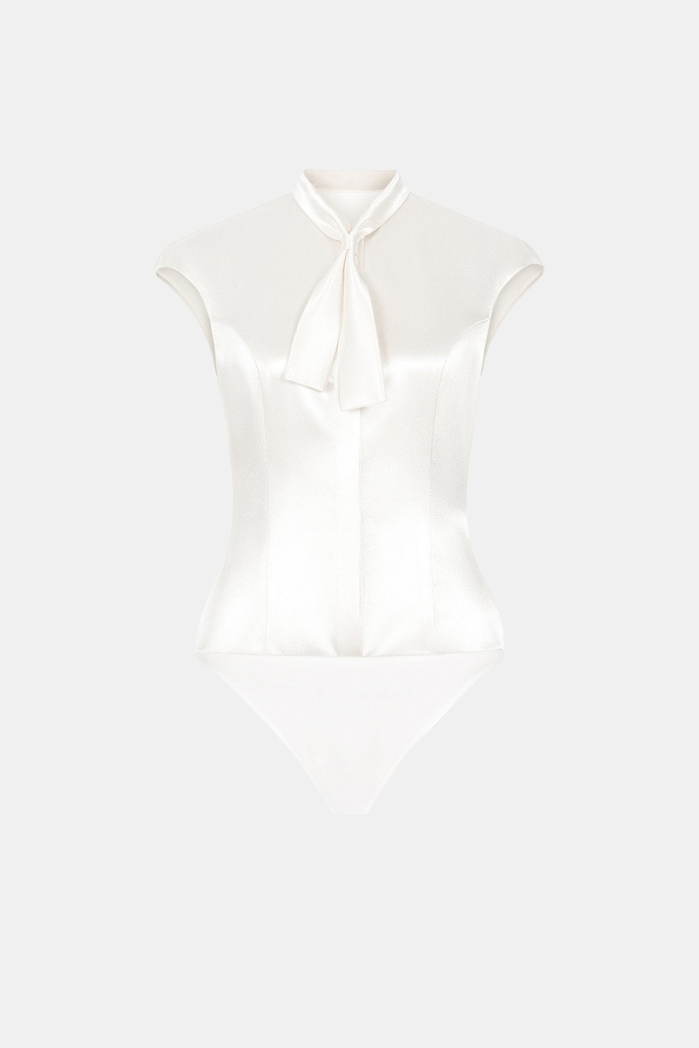 White Silk Shirt - Montsand